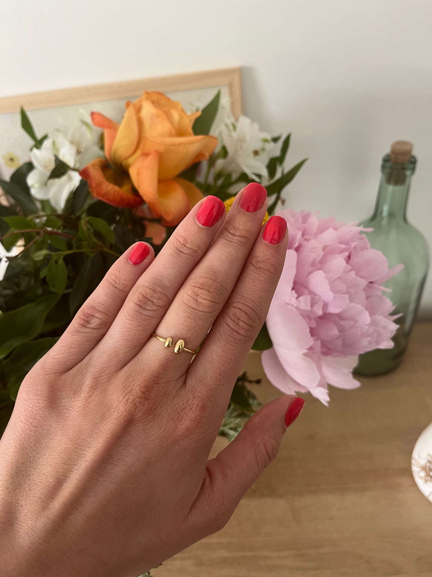 Bague ouverte correspond à une taille 52 56