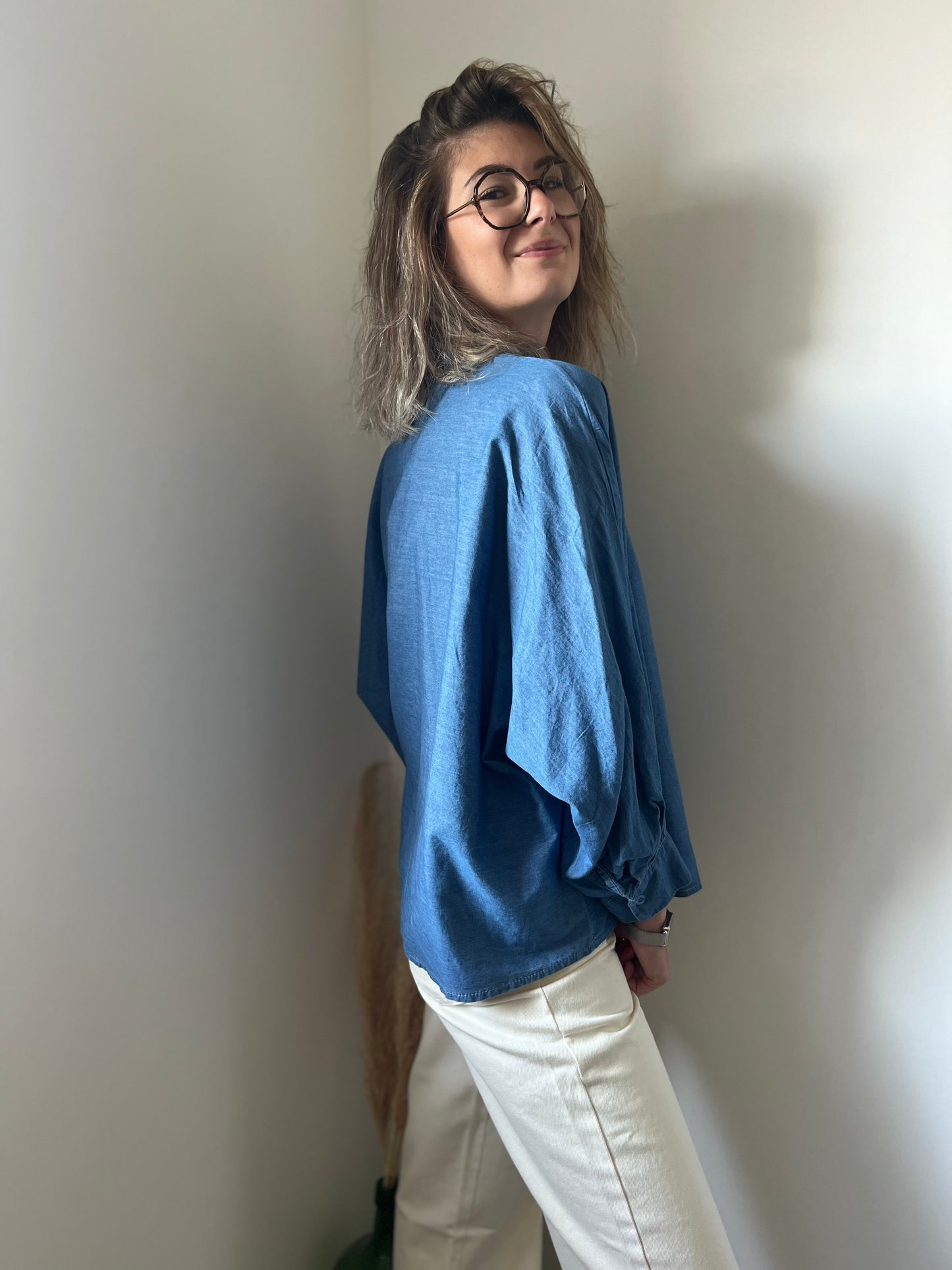 Blouse pour femme manches longue idéale pour la saison printemps automne