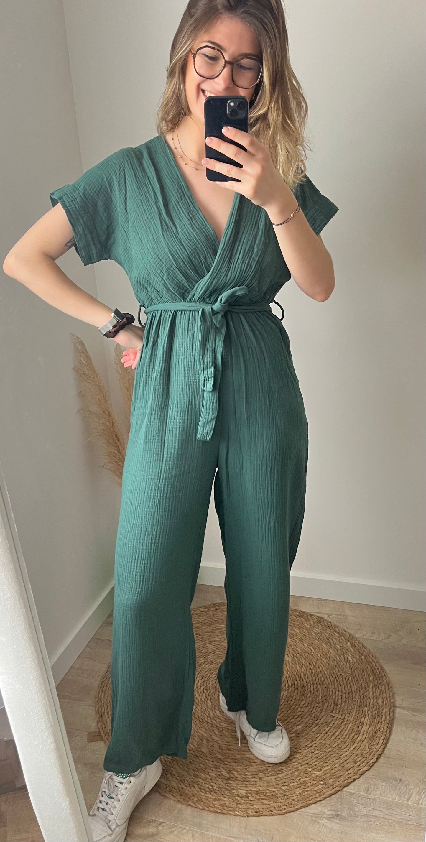 Taille unique du 36 au 40 élastique à la taille