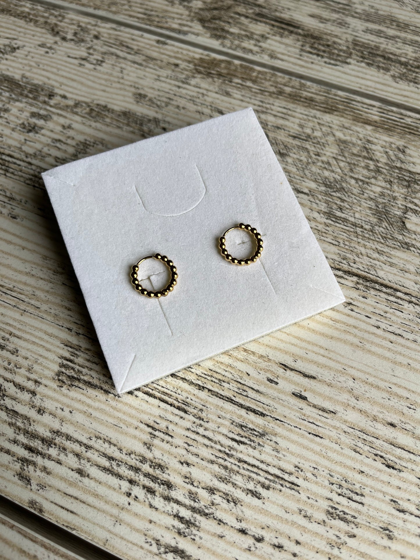 Mini créole, 15 × 15, de dimension résistante, chic et élégante
