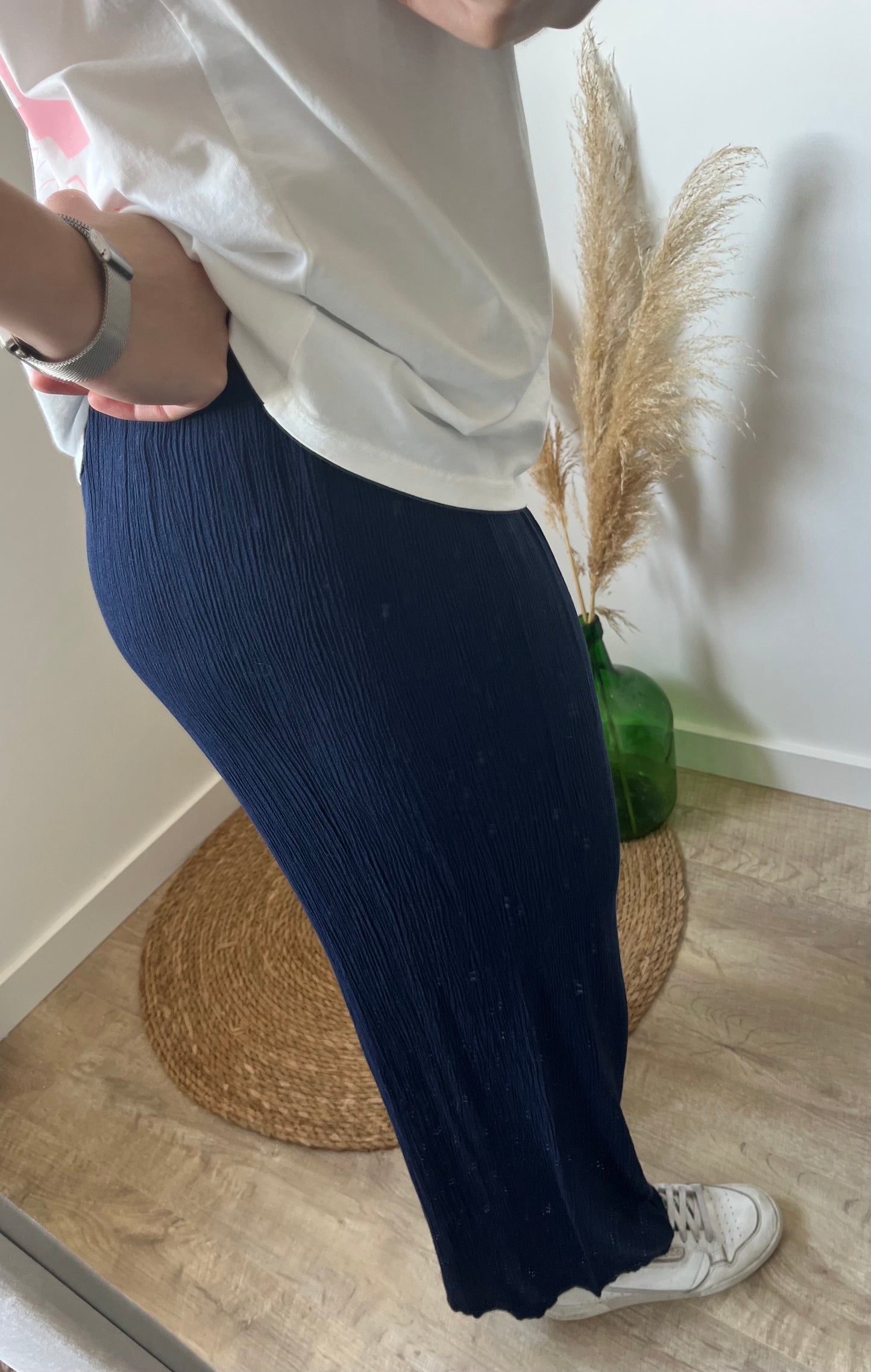 100% viscose droit fluide