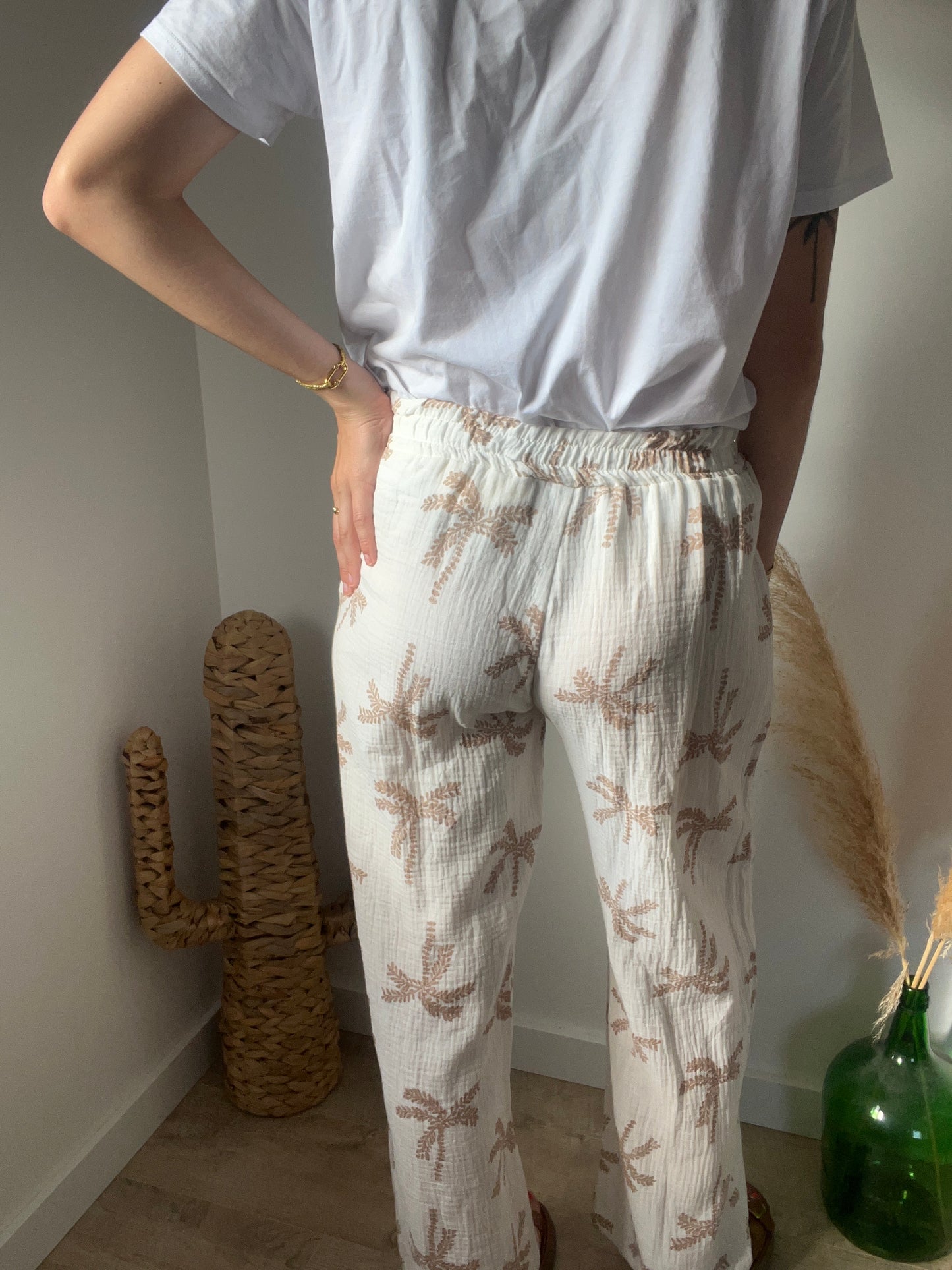 En gaze de coton, hyper agréable à porter pour un look tendance tout l’été