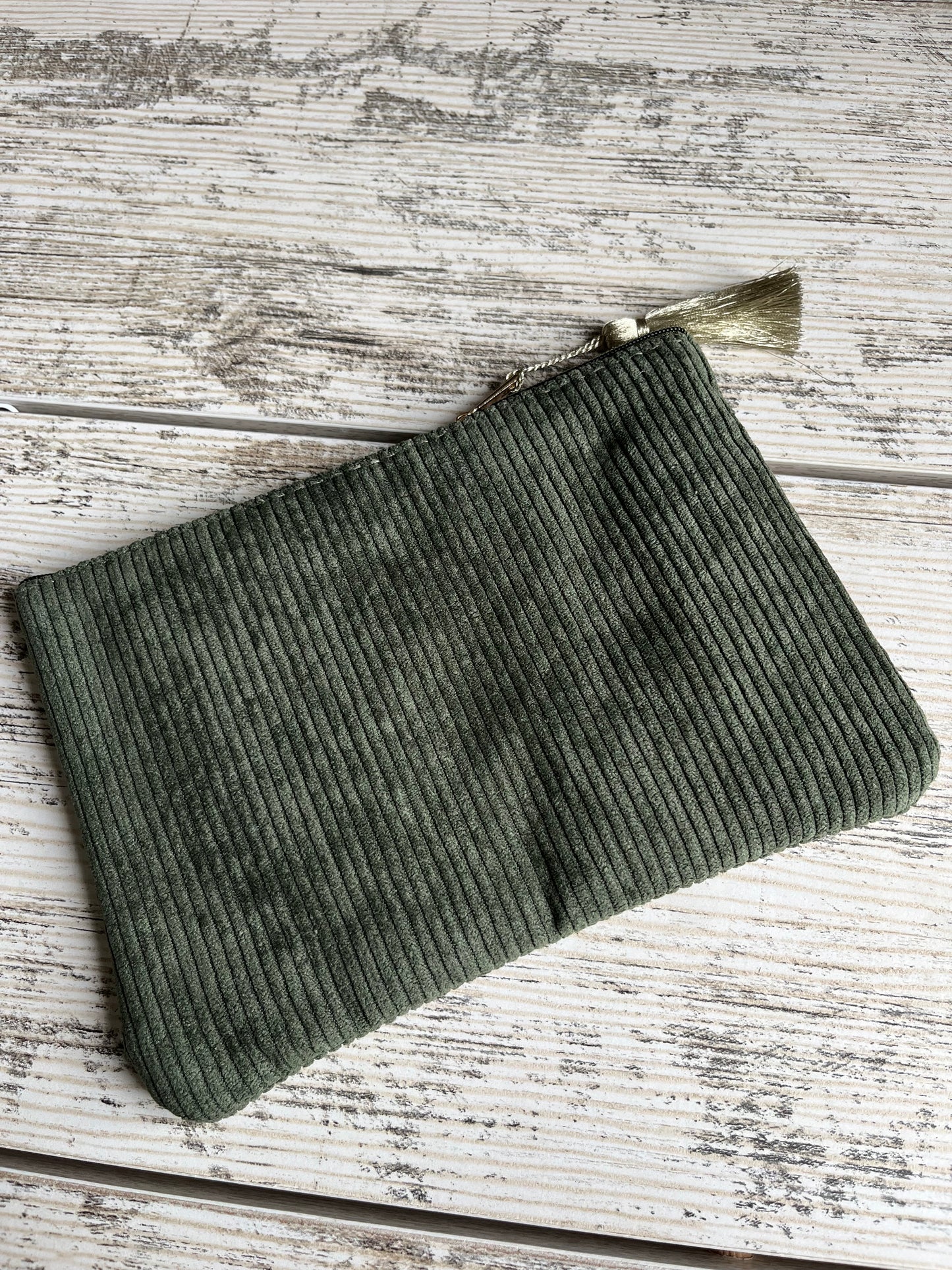 Pochette amour, couleur vert foncé 100 % polyester
