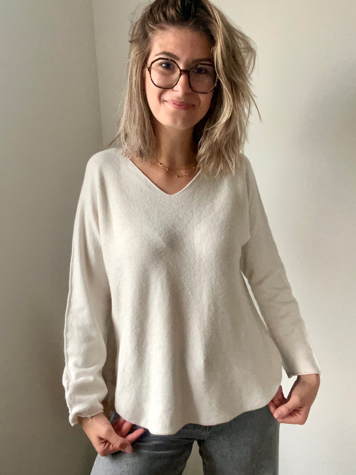 Une femme beige, taille unique du 34 au 40