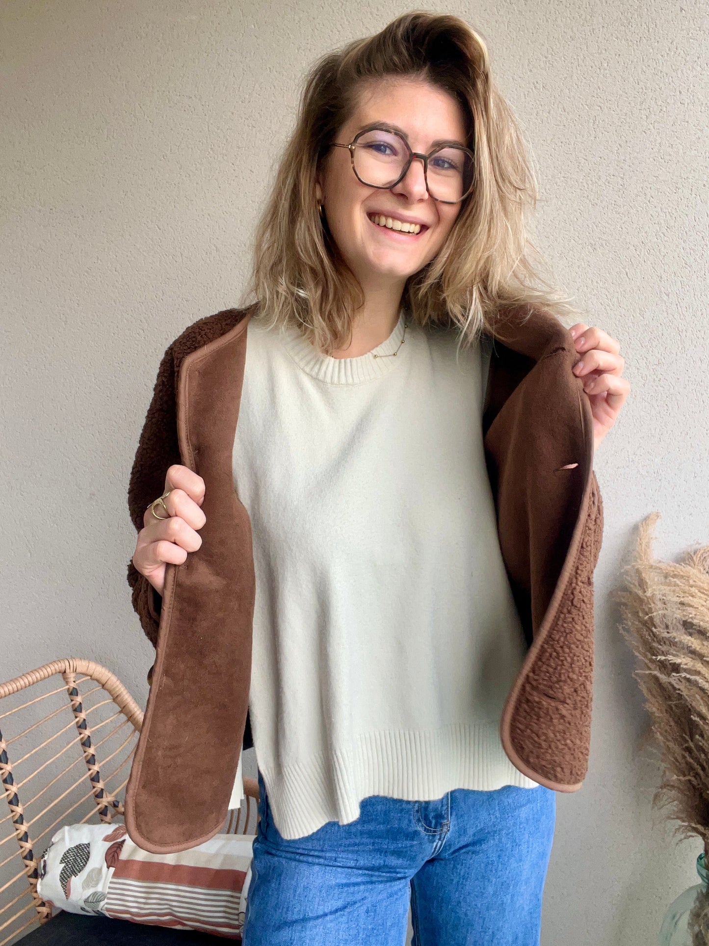 exterieur en moumoute intérieur en daim très agréable pour femmes et adolescentes