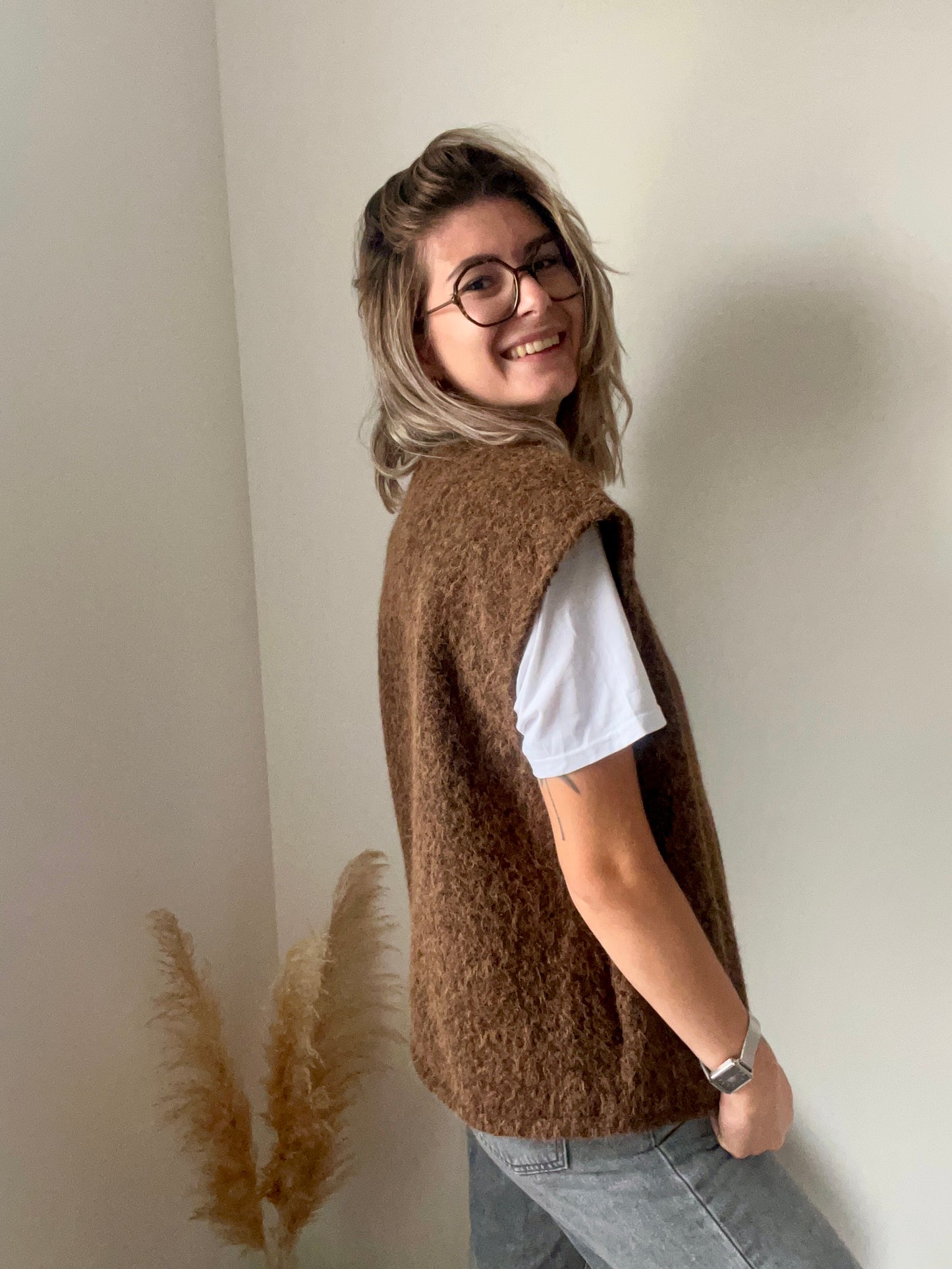 Veste sans manches taille unique du 36 au 40