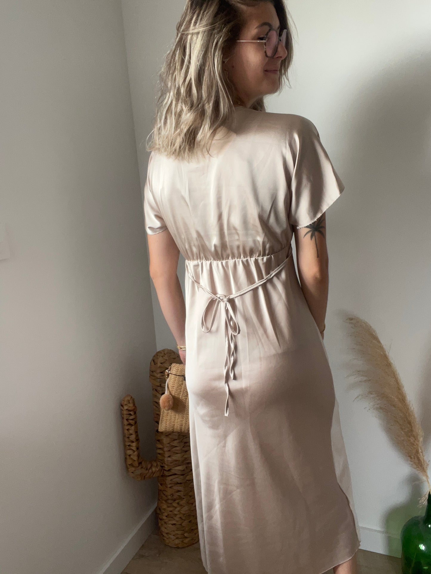 Nœud à Noé dans le dos, taille élastique