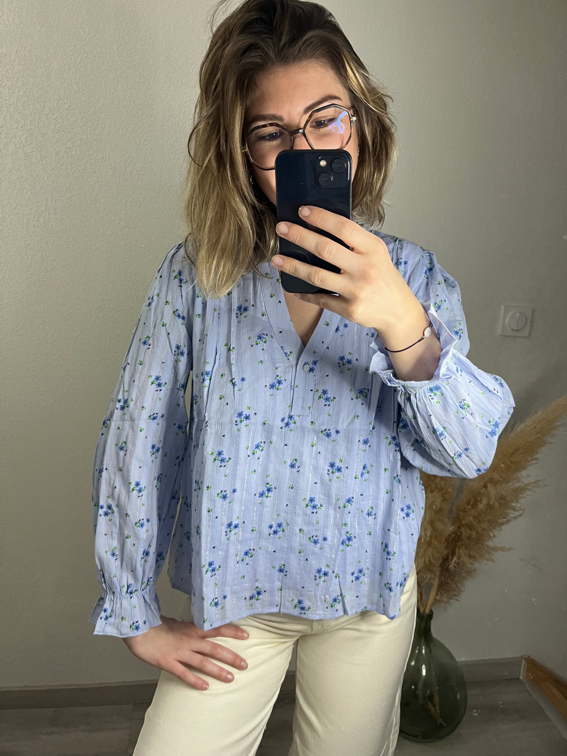 Blouse Liberty chic et élégante pour un look quotidien 