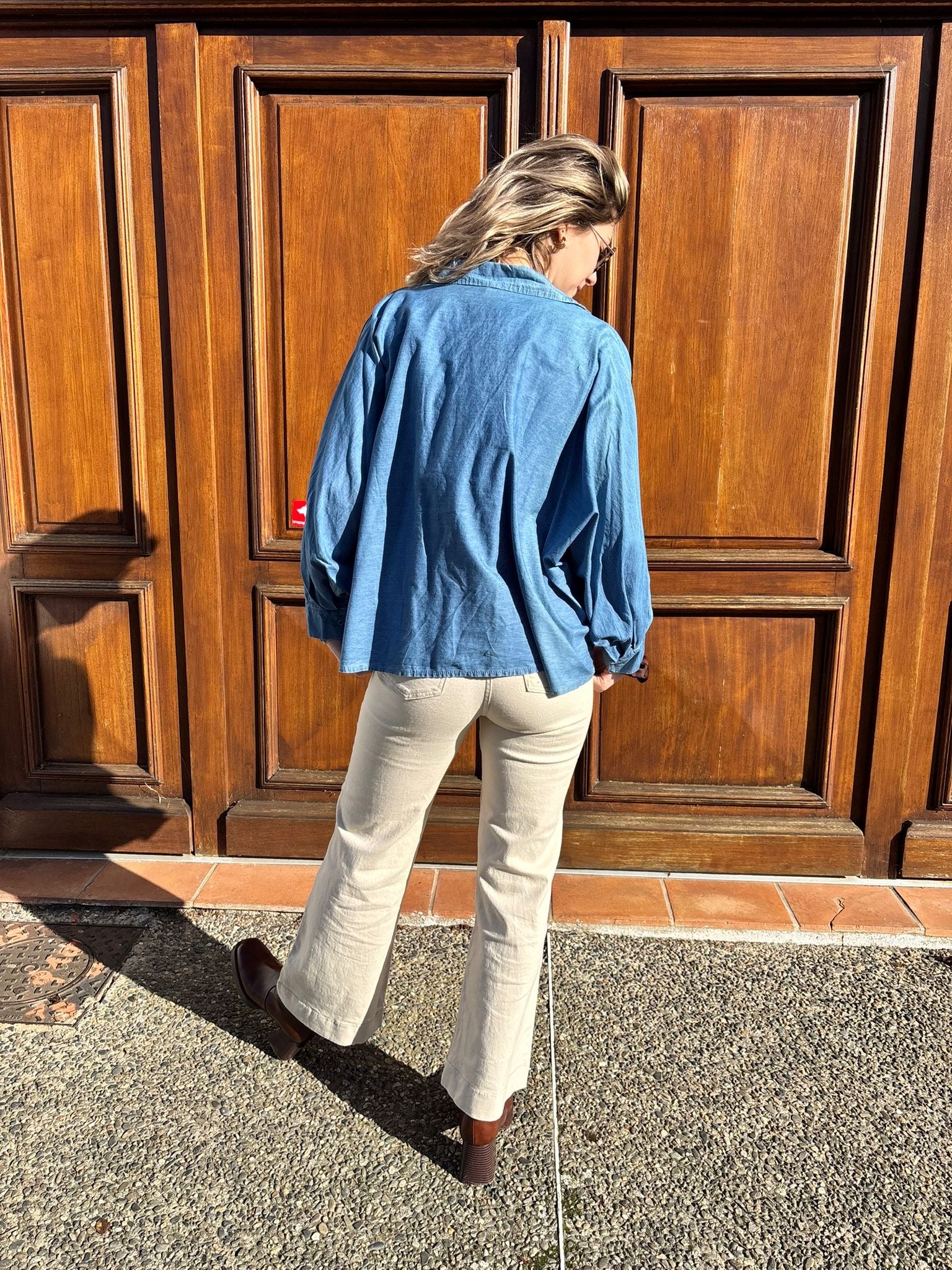 Blouse pour femme très tendance coupe chauve souris taille unique coupe hyper tendance blouse très agréable 