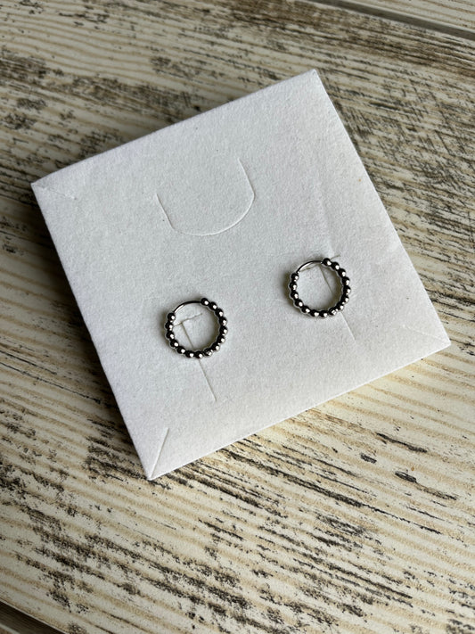 Mini créole, couleur argent