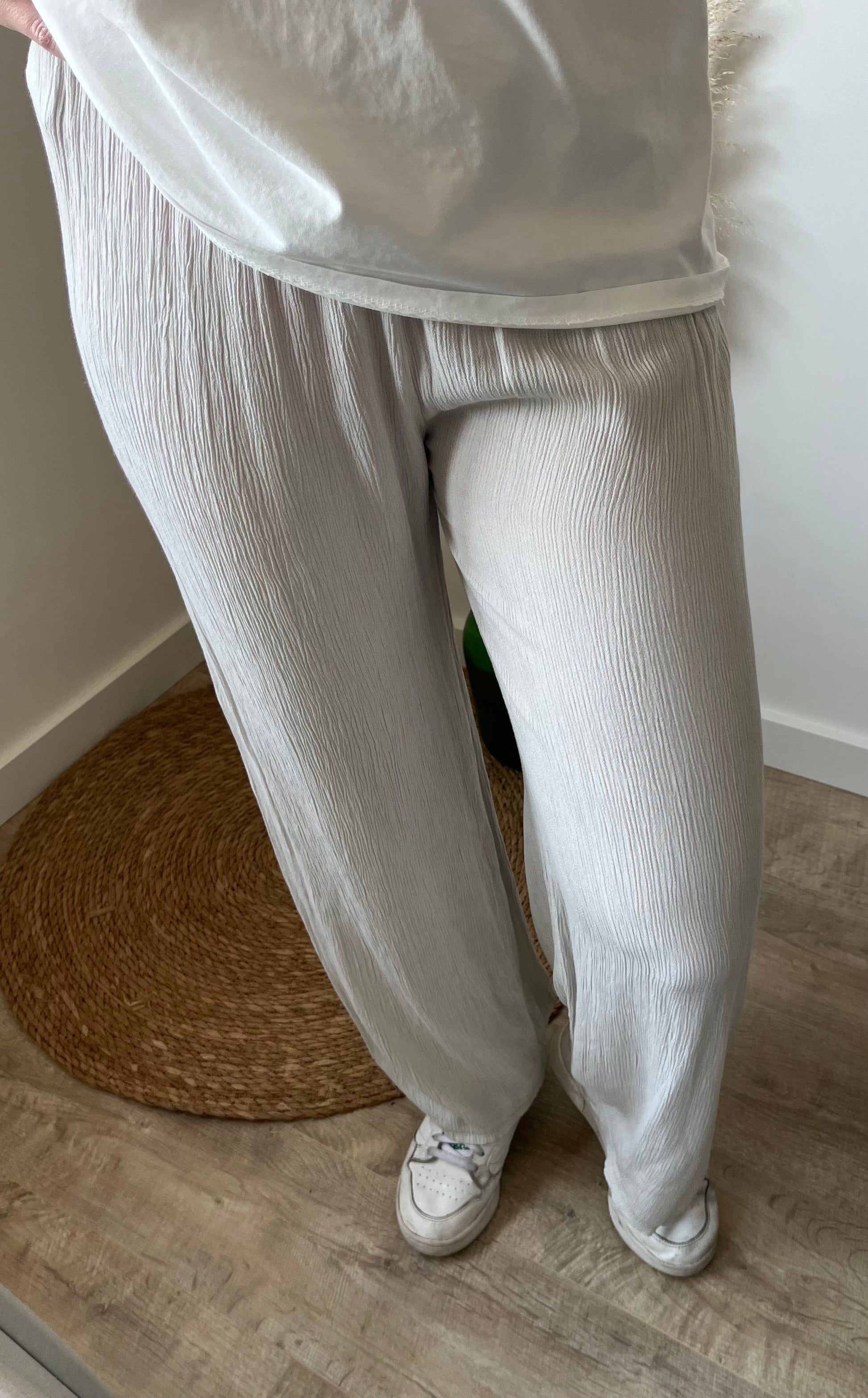 droit et fluide super léger taille élastique 