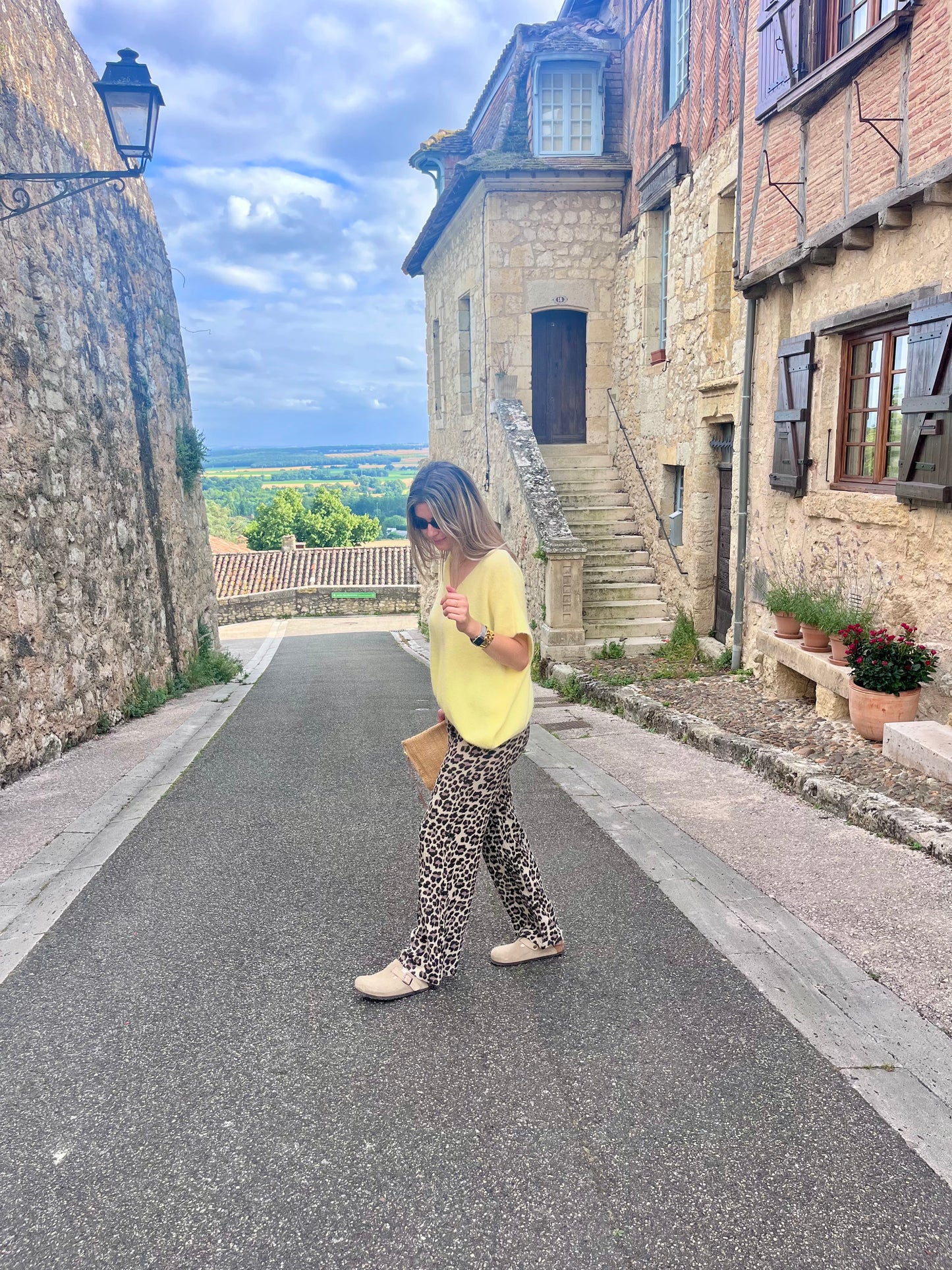 pantalon en gaze de coton our femme taille unique hyper Tendance et confortable 
