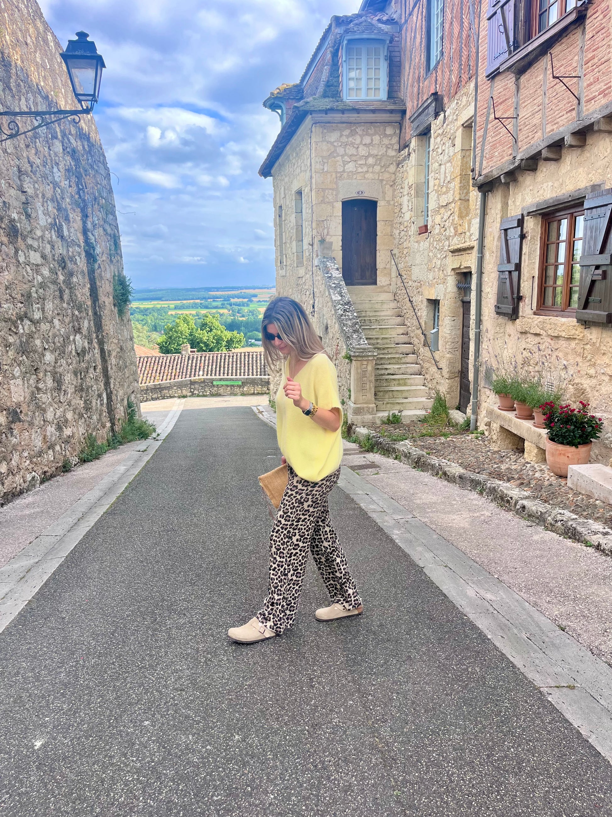 pantalon en gaze de coton our femme taille unique hyper Tendance et confortable 