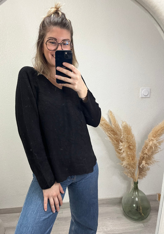 Taille très bien couleur noire
