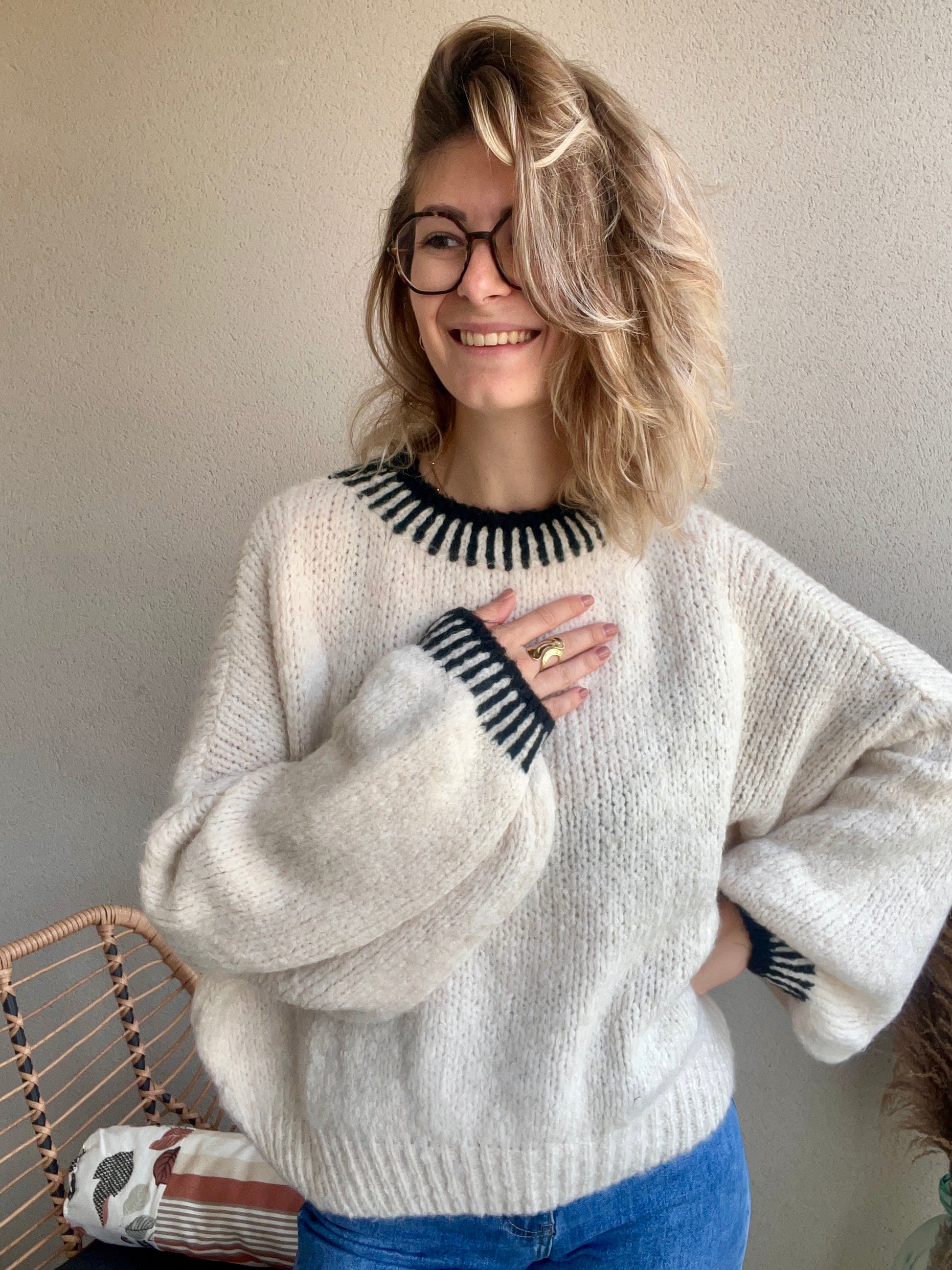 Pull femme en laine hyper tendance pour femme et adolescente 