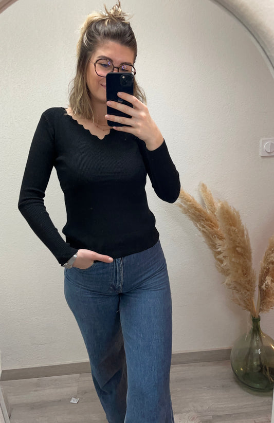 Décolleté très léger à porter