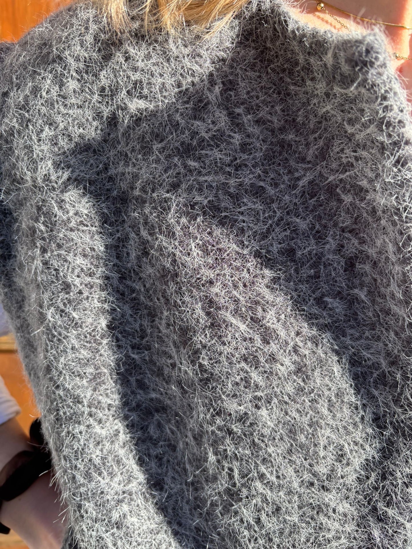 Veste de couleur grise sans manches hyper tendance pour femme 