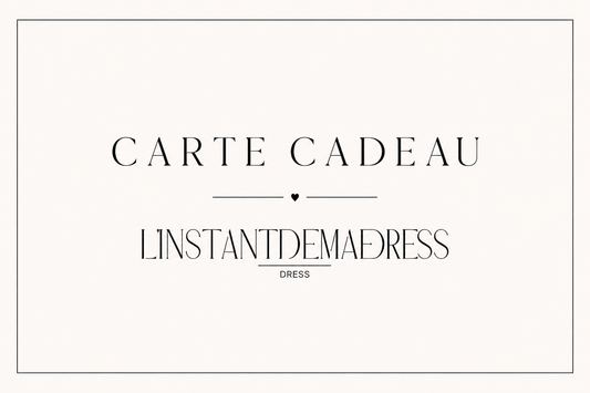 carte cadeau dematerialisé valable un an sur toute la boutique 