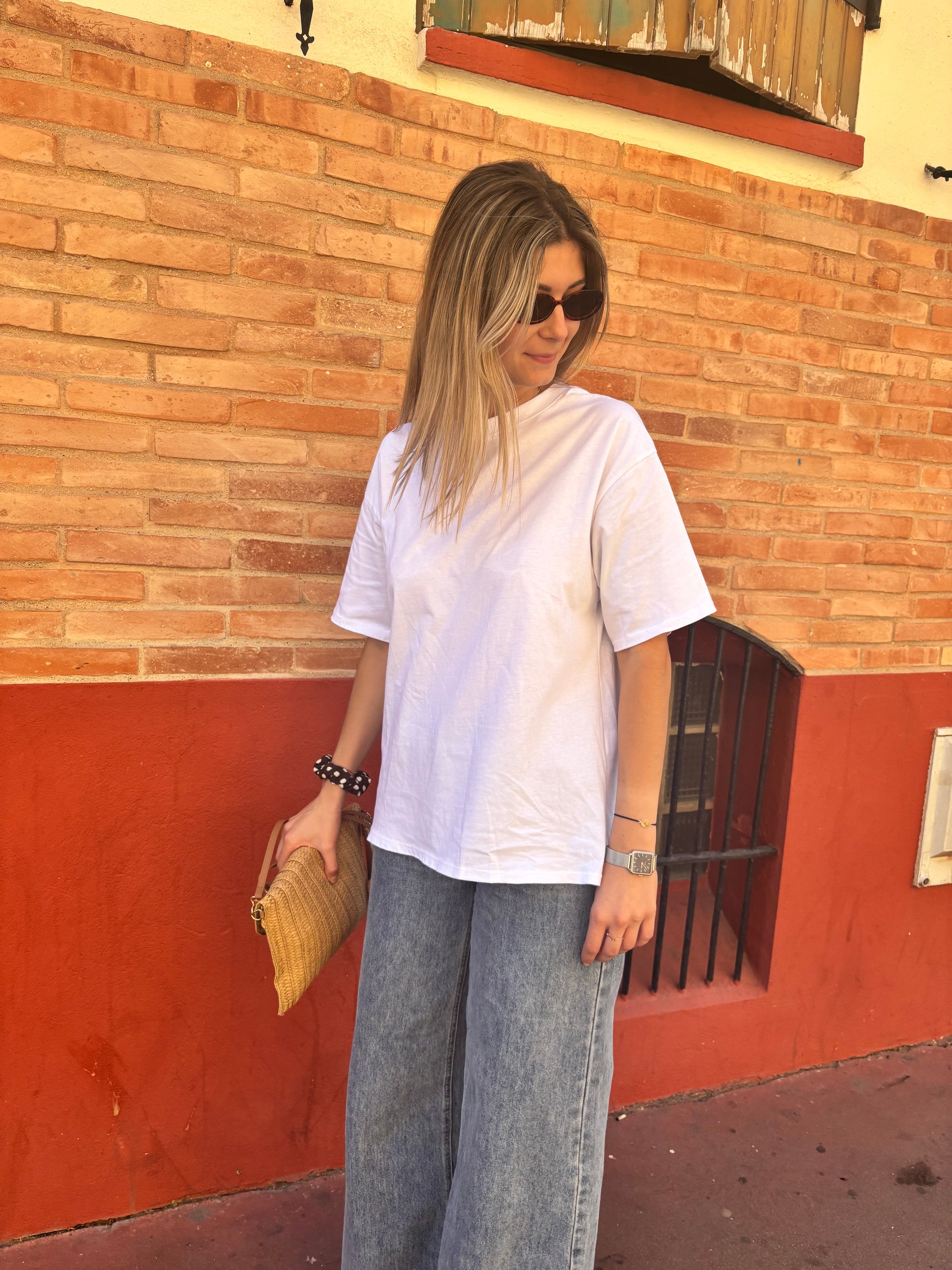 tshirt pour femme manches courtes en coton coloré taille unique hyper agreable a porter et fluide